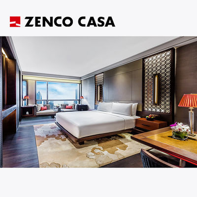 品質  Chinese Style Hotel Bedroom Furniture Set Customizable Size And Color 工場