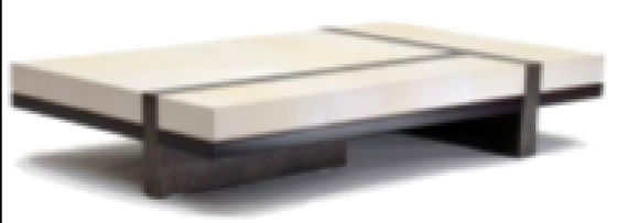 130*70*45cmの現代大理石のコーヒー テーブルのホテルの寝室の家具セットISO14001