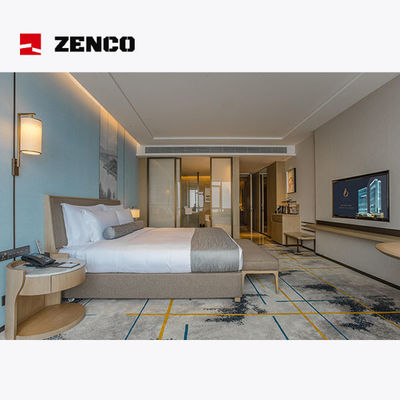 ホテルの寝室の家具セット 固い灰木で サイズをカスタマイズできます