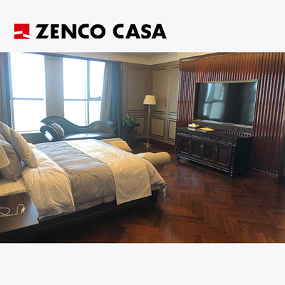 ホテルの寝室家具セット クラシック・ヨーロッパ風 ベッドサイズ 2000*2000*350mm