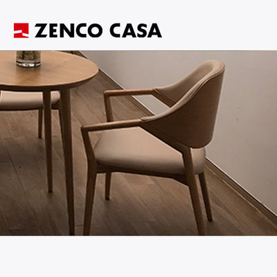 コーヒーテーブルとラウンジチェアとモダンスタイルの固木家具セット